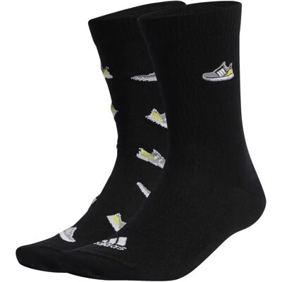 Skarpety adidas Run X Ultraboost - 2 Pary - Czarny Skarpety adidas Run X Ultraboost - 2 Pary - Czarny