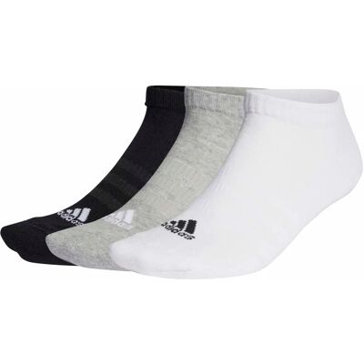 Adidas Gewatteerde Lage Sokken 3 Paar - medium grijs heather/wit/zwart (IC1333) Adidas Gewatteerde Lage Sokken 3 Paar - medium grijs heather/wit/zwart (IC1333)