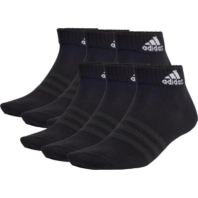 adidas IC1293 Zwarte Unisex Sokken - Sportswear, 6 Paar adidas IC1293 Zwarte Unisex Sokken - Sportswear, 6 Paar