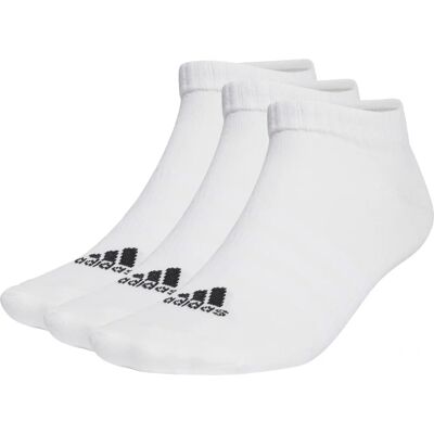 adidas Modèle Inconnu Chaussettes Basses Blanches - 3 Paires - Publicité adidas Modèle Inconnu Chaussettes Basses Blanches - 3 Paires - Publicité