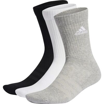 chaussettes adidas rembourrées - 3 paires - gris chaussettes adidas rembourrées - 3 paires - gris