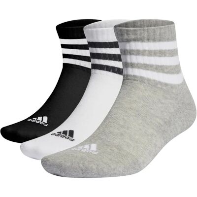 chaussettes sportswear rembourrées adidas 3 bandes - Gris - Publicité chaussettes sportswear rembourrées adidas 3 bandes - Gris - Publicité