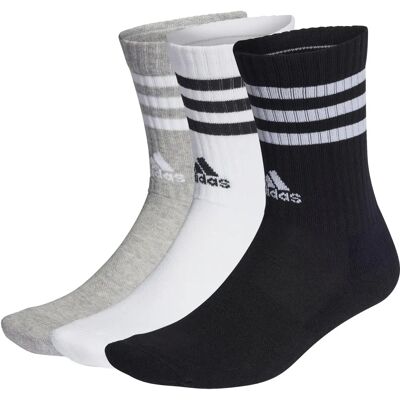 Șosete sport cu 3 dungi căptușite Adidas Multi - Șosete Șosete sport cu 3 dungi căptușite Adidas Multi - Șosete