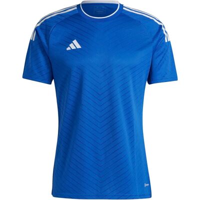 Maillot Adidas Campeon 23 - Bleu, Coupe Slim, Matériau Recyclé - Maillot - Publicité Maillot Adidas Campeon 23 - Bleu, Coupe Slim, Matériau Recyclé - Maillot - Publicité