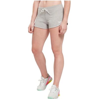 Shorts French Terry Reebok H54766 - Gris - Femmes - Publicité Shorts French Terry Reebok H54766 - Gris - Femmes - Publicité