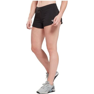 Reebok French Terry Shorts – Schwarz – Damen Reebok French Terry Shorts – Schwarz – Damen