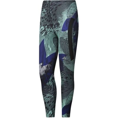 adidas ADIZERO All Over Print Laufhosen - schwarz/blau - Laufhosen adidas ADIZERO All Over Print Laufhosen - schwarz/blau - Laufhosen