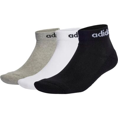 adidas Linear Cushioned Socks - Grey - Socks adidas Linear Cushioned Socks - Grey - Socks