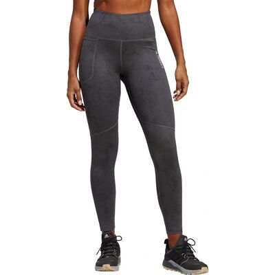 adidas Terrex Multi AOP Leggings - Grå - Damer - Träningsbyxor adidas Terrex Multi AOP Leggings - Grå - Damer - Träningsbyxor