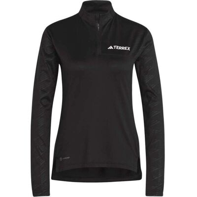 adidas Multi Half-Zip Långärmad Svart - Långärmad topp adidas Multi Half-Zip Långärmad Svart - Långärmad topp
