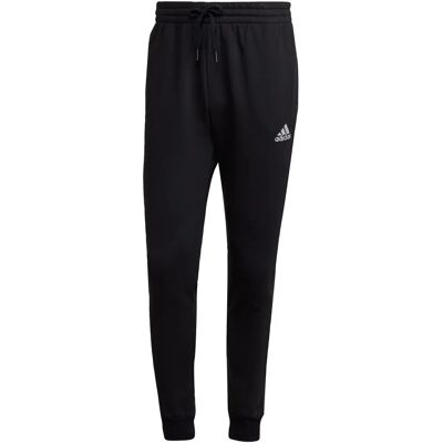 adidas Essentials Fleece Regular Tapered Joggers - Czarny adidas Essentials Fleece Regular Tapered Joggers - Czarny