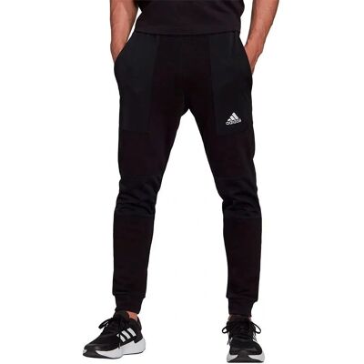 Adidas Big Logo Q3 Trainingshose - Ganzjährig - Herren - Schwarz Adidas Big Logo Q3 Trainingshose - Ganzjährig - Herren - Schwarz