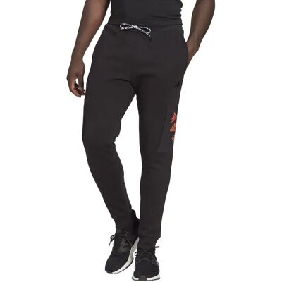 adidas Heren Essentials Fleece Joggers - Zwart adidas Heren Essentials Fleece Joggers - Zwart