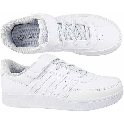 Buty tenisowe adidas dzieci białe Breaknet - Cały rok Buty tenisowe adidas dzieci białe Breaknet - Cały rok