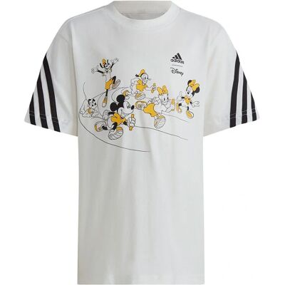 Zestaw koszulek Mickey Mouse dla dzieci adidas - Biały Zestaw koszulek Mickey Mouse dla dzieci adidas - Biały
