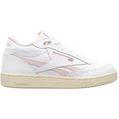 Pantofi de piele albi Reebok - Stil clasic de tenis Pantofi de piele albi Reebok - Stil clasic de tenis
