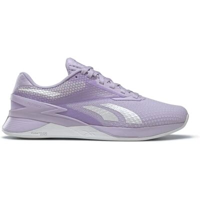 Chaussures Reebok Nano X3 Violette - Cross Trainers - Publicité Chaussures Reebok Nano X3 Violette - Cross Trainers - Publicité