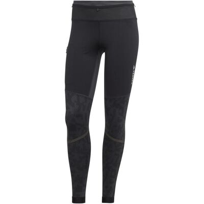Leggings de trail running Agravic adidas - Noir - Type de trail - Publicité Leggings de trail running Agravic adidas - Noir - Type de trail - Publicité