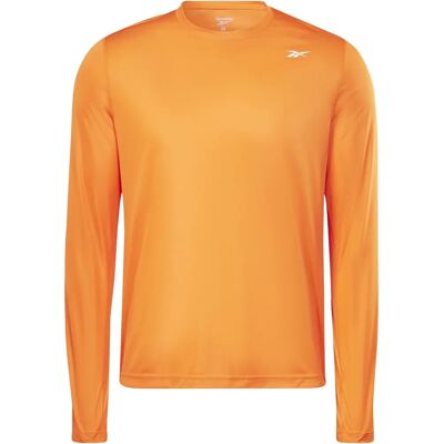 Reebok Långärmad Tech T-shirt - Orange - Herr Reebok Långärmad Tech T-shirt - Orange - Herr