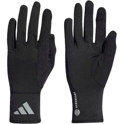 Adidas AEROREADY Handschoenen - Zwart/Reflecterend Zilver - S Adidas AEROREADY Handschoenen - Zwart/Reflecterend Zilver - S