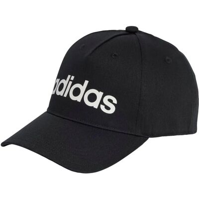 Adidas Daily Cap - (HT6356) noir/blanc/blanc - Publicité Adidas Daily Cap - (HT6356) noir/blanc/blanc - Publicité