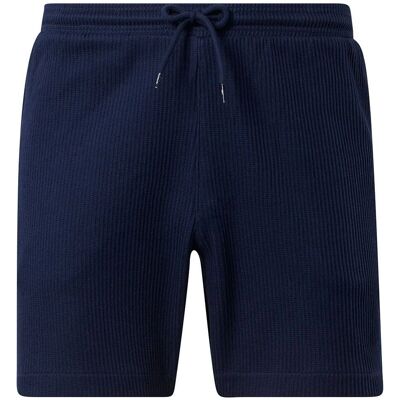 Reebok Identity Vector Waffle Shorts - Blue - Mens Reebok Identity Vector Waffle Shorts - Blue - Mens