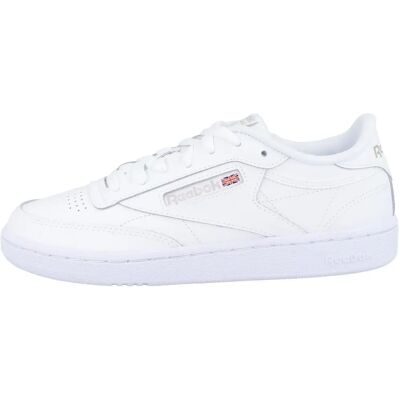 Reebok Club C 85 Chaussures Blanches - Femmes - Publicité Reebok Club C 85 Chaussures Blanches - Femmes - Publicité