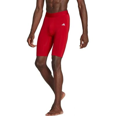 Adidas Techfit Kort Tights - Röd - Prestanda Adidas Techfit Kort Tights - Röd - Prestanda