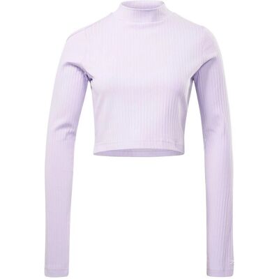 Reebok Långärmad Top - Lila - Yogakläder Reebok Långärmad Top - Lila - Yogakläder