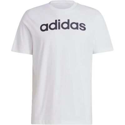 Adidas Essentials T-Shirt à Logo Linéaire Brodé - blanc (IC9276) Adidas Essentials T-Shirt à Logo Linéaire Brodé - blanc (IC9276)