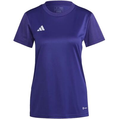 Koszulka piłkarska fioletowa Adidas IB4931 - Cały rok Kobieta S Koszulka piłkarska fioletowa Adidas IB4931 - Cały rok Kobieta S