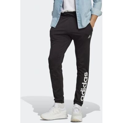 adidas Essentials Single Jersey Pantalons Tapered - Noir - Pantalons - Publicité adidas Essentials Single Jersey Pantalons Tapered - Noir - Pantalons - Publicité