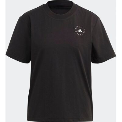 adidas by Stella McCartney Sorte sport T-shirt - Kvinde adidas by Stella McCartney Sorte sport T-shirt - Kvinde