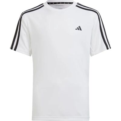 adidas Kids Train Essentials AEROREADY 3-Streifen T-Shirt - Weiß adidas Kids Train Essentials AEROREADY 3-Streifen T-Shirt - Weiß