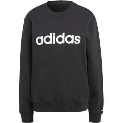 Bluza Adidas Damska Essentials Linear French Terry czarna/biała (IC6878) Bluza Adidas Damska Essentials Linear French Terry czarna/biała (IC6878)