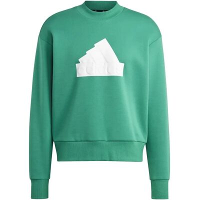 adidas Future Icons Badge of Sport Sweatshirt Herren - Grün adidas Future Icons Badge of Sport Sweatshirt Herren - Grün