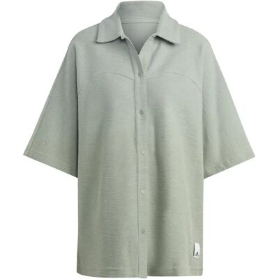 adidas LNG LSHIRT Πράσινο Γυναίκες - Πουκάμισο adidas LNG LSHIRT Πράσινο Γυναίκες - Πουκάμισο