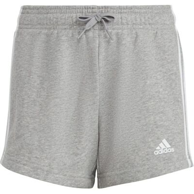 Adidas Kinder Grey 3-Streifen Shorts - Shorts Adidas Kinder Grey 3-Streifen Shorts - Shorts