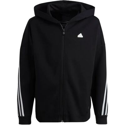 adidas Enfants Future Icons 3-Rays Sweat à capuche zippé - Noir adidas Enfants Future Icons 3-Rays Sweat à capuche zippé - Noir