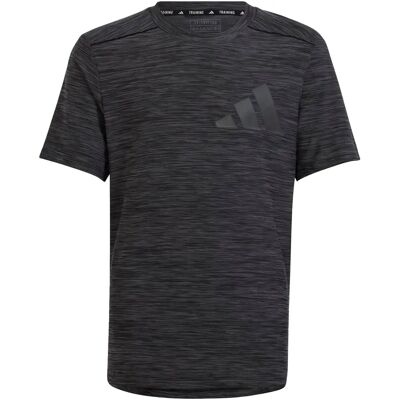 adidas Pojkar AEROREADY Heather T-Shirt - Grå - T-Shirt adidas Pojkar AEROREADY Heather T-Shirt - Grå - T-Shirt