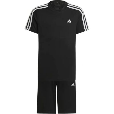 adidas Train Essentials AEROREADY 3-Streifen Schwarz - Trainingsanzug adidas Train Essentials AEROREADY 3-Streifen Schwarz - Trainingsanzug