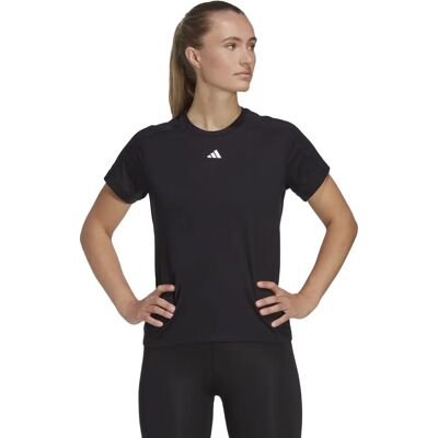 adidas XL Schwarzes Feuchtigkeitsableitendes Minimal Branding T-Shirt adidas XL Schwarzes Feuchtigkeitsableitendes Minimal Branding T-Shirt