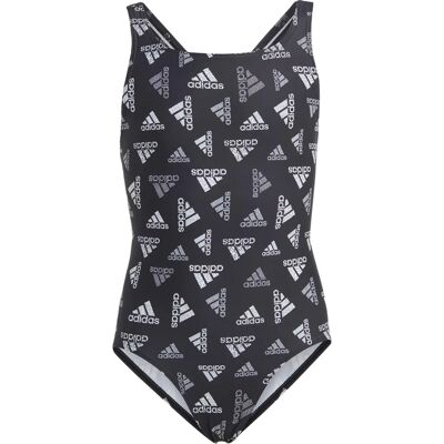adidas LOGO Zwempak - Unisex - Zwart adidas LOGO Zwempak - Unisex - Zwart
