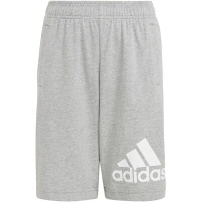 Șorturi pentru copii adidas Essentials Big Logo din bumbac - Gri - Șorturi Șorturi pentru copii adidas Essentials Big Logo din bumbac - Gri - Șorturi