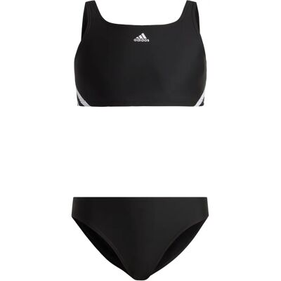 adidas Meisjes 3-Stripes Bikini - Chlorresistent - Middellange Lengte adidas Meisjes 3-Stripes Bikini - Chlorresistent - Middellange Lengte