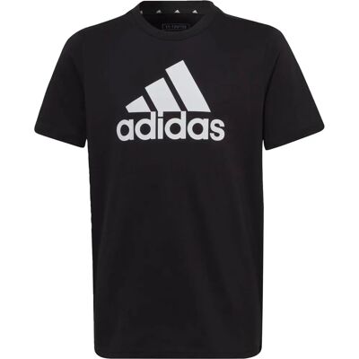 Adidas Kinder Big Logo Baumwoll-T-Shirt - Schwarz - Ganzjährig Adidas Kinder Big Logo Baumwoll-T-Shirt - Schwarz - Ganzjährig
