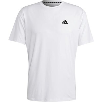 adidas Train Essentials Stretch Training T-Shirt - Gerecycled Polyester - Wit/Zwart - 2XL - Training T-Shirt adidas Train Essentials Stretch Training T-Shirt - Gerecycled Polyester - Wit/Zwart - 2XL - Training T-Shirt