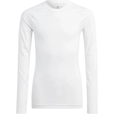 Adidas Kinder Langarm Sports T-Shirt - Unterstützung & Feuchtigkeitsregulierung Adidas Kinder Langarm Sports T-Shirt - Unterstützung & Feuchtigkeitsregulierung
