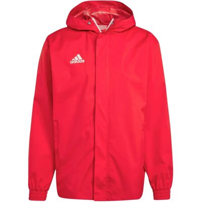 Adidas Herren Entrada 22 Allwetterjacke Rot - Jacke Adidas Herren Entrada 22 Allwetterjacke Rot - Jacke