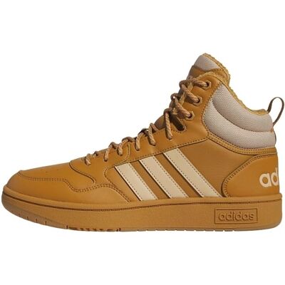 adidas Hoops 3.0 Mid Basketball Schuhe - Schwarz adidas Hoops 3.0 Mid Basketball Schuhe - Schwarz